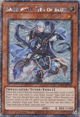 Sage with Eyes of Blue - RA04-EN266 - (Platinum Secret Rare) - 1st Edition